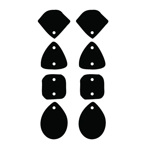 © Fake it till you make it - 4 pair Set  - Mirror