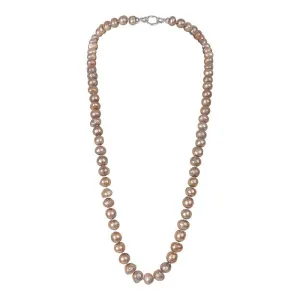 103-03 | CHAMPAGNE BAM BAM NECKLACE 34"