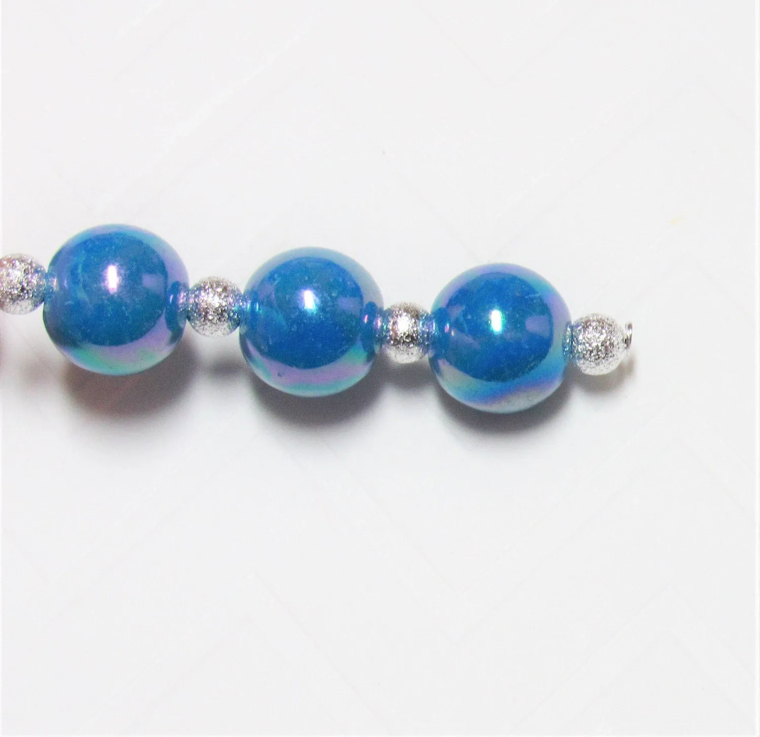 10mm Blue AB Bubblegum Beads,  Chunky Bubblegum Beads, Gumball Beads, Acrylic Beads, Fairy Kawaii Bead, Chunky Bubblegum Bead, Chunky Bead