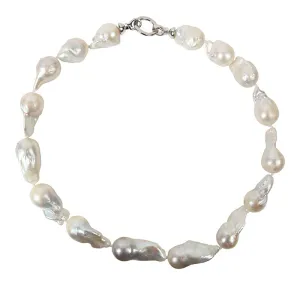 140-01 | WHITE WILD PEARL SINGLE STRAND