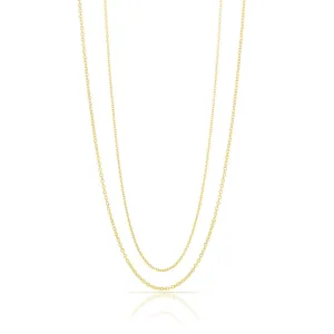 14K Cable Chain - light weight