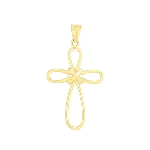 14K Gold Cross