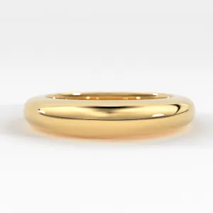 14k Gold Dome Ring / Dome Ring Gold / Statement Ring / Crescent Dome Ring / Chunky Ring / Minimal / Statement Ring / Classic Bold Ring