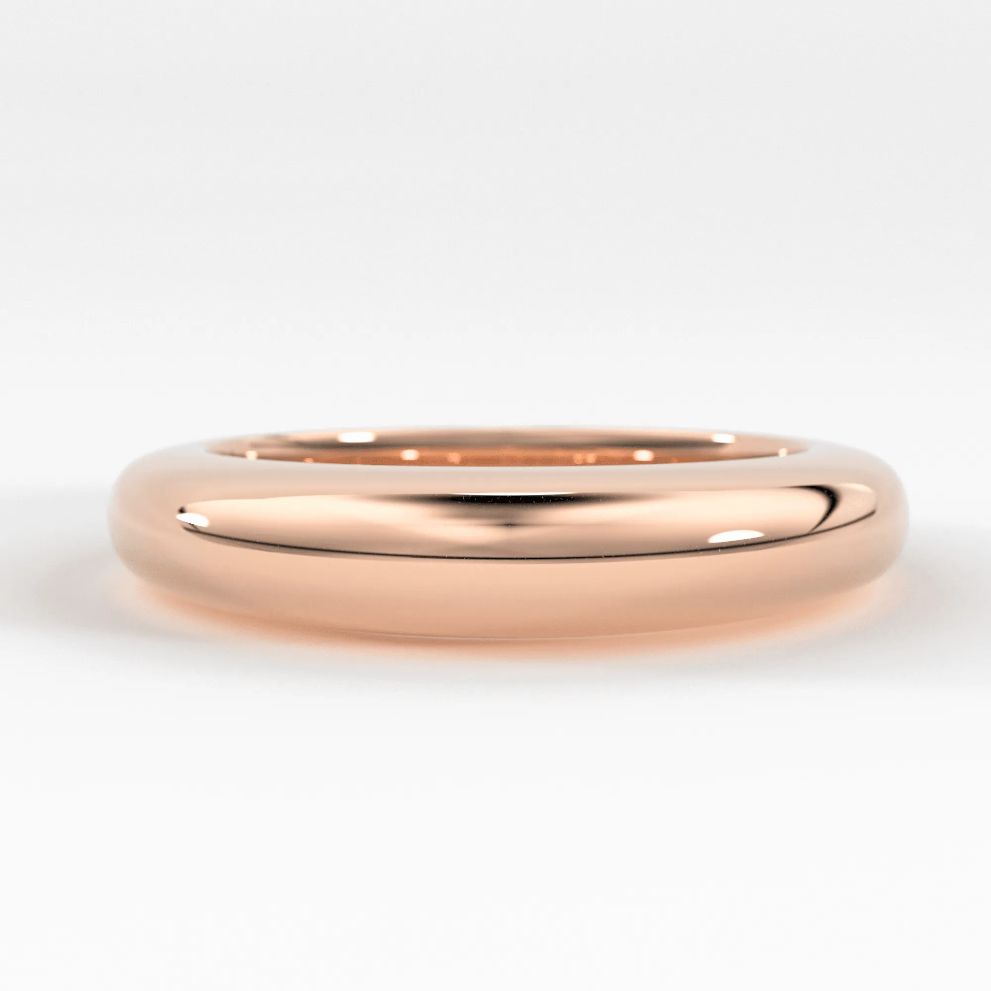 14k Gold Dome Ring / Dome Ring Gold / Statement Ring / Crescent Dome Ring / Chunky Ring / Minimal / Statement Ring / Classic Bold Ring