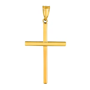 14K Gold Thin Cross