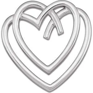 14K White Gold Fashion Pendant