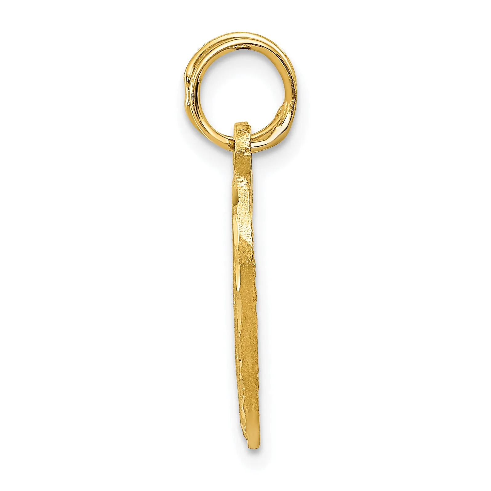 14k Yellow Gold Break Apart MY LOVE TO YOU I GIVE MY HEART Pendant