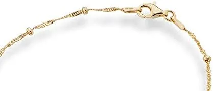 18K Gold Over 925 Sterling Silver Necklace for Women