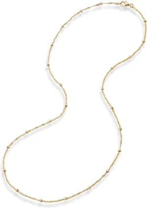 18K Gold Over 925 Sterling Silver Necklace for Women