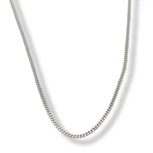 20" Sterling Silver Chain Curb