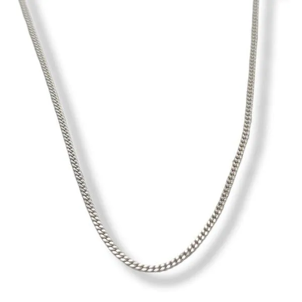 20" Sterling Silver Chain Curb