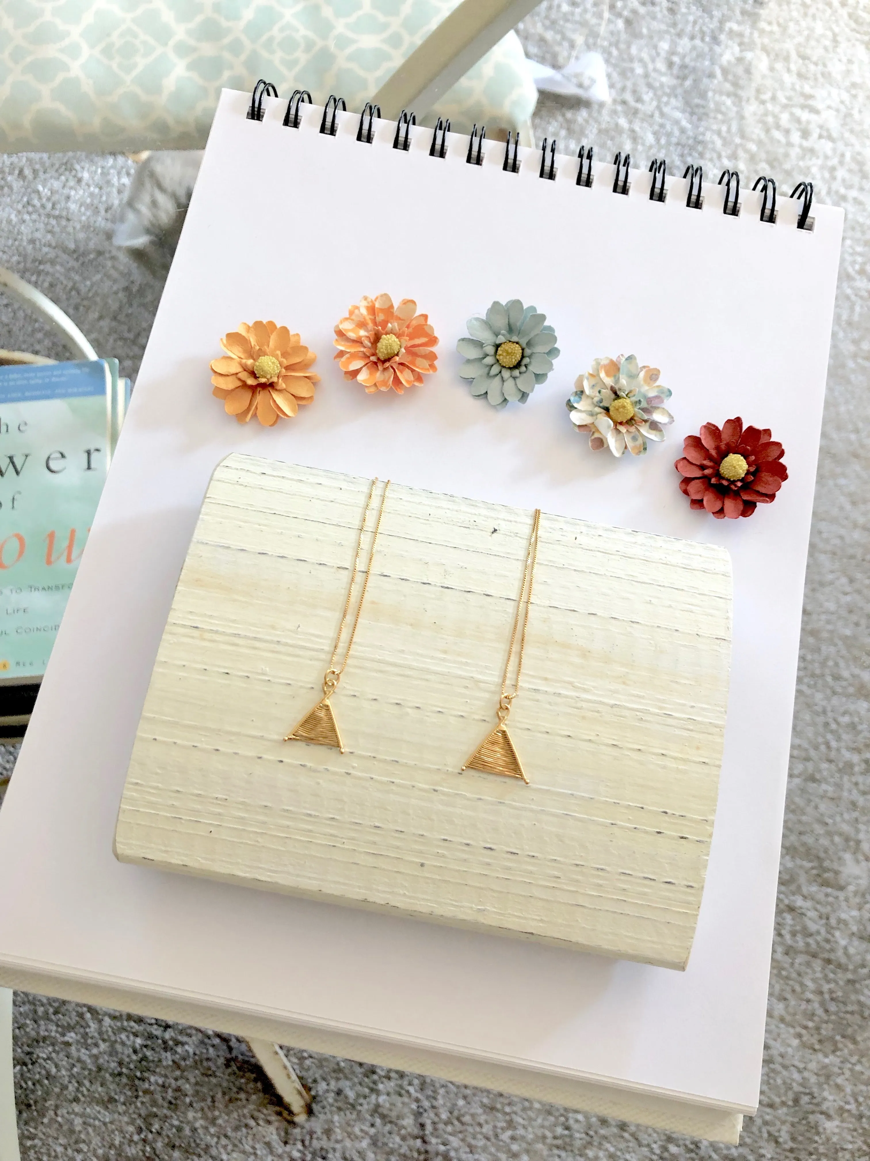 24k Vermeil Tiny Wishbone Necklaces