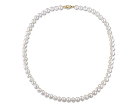 6.5-7mm Freshwater Cultured Pearl Necklace