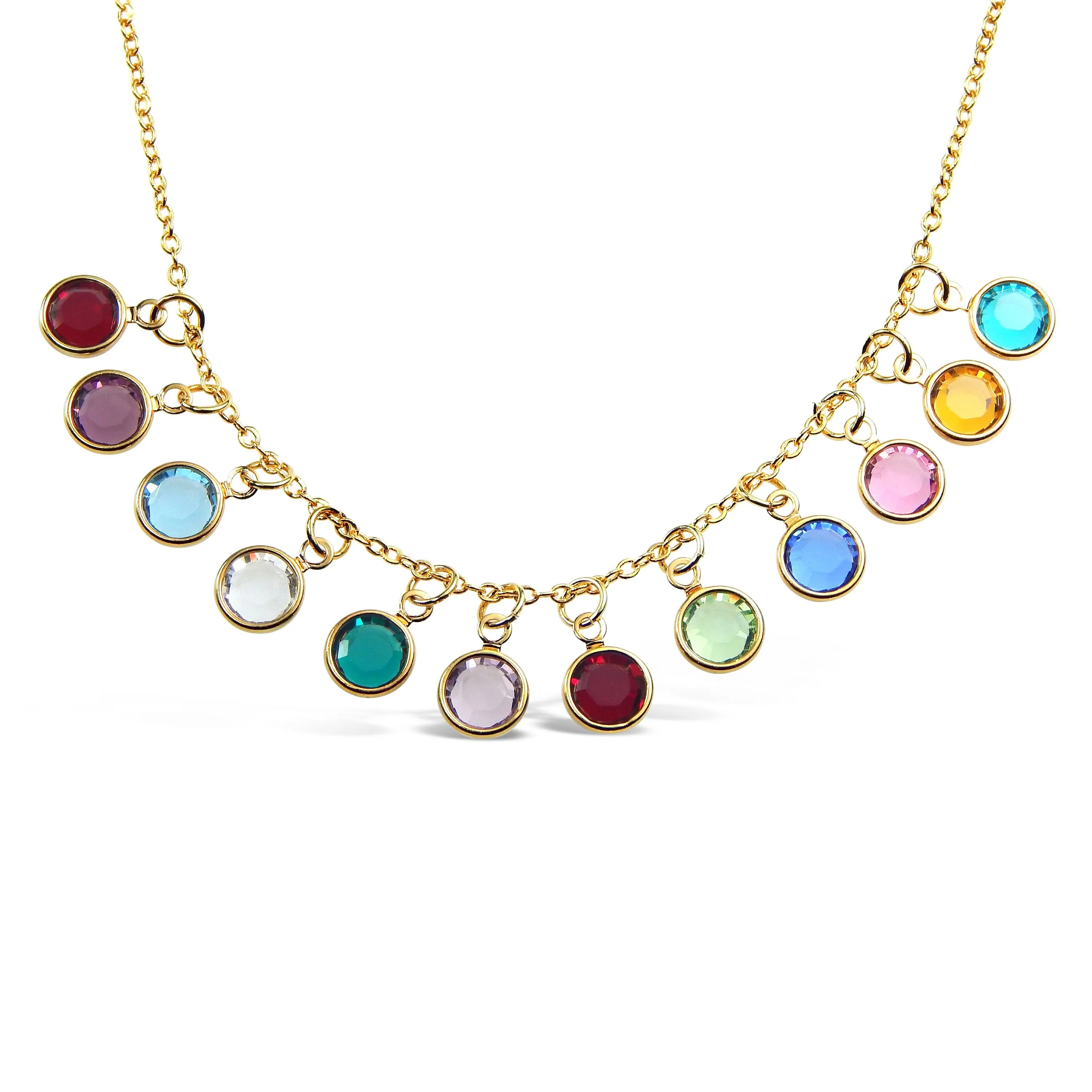 Add a Birthstone Charm Gold