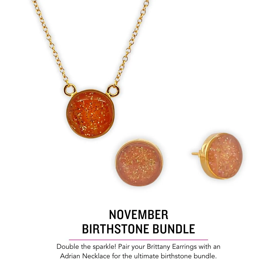 Adrian Necklace | Gold | November