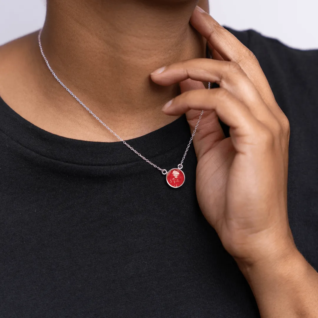 Adrian Necklace | Silver | July