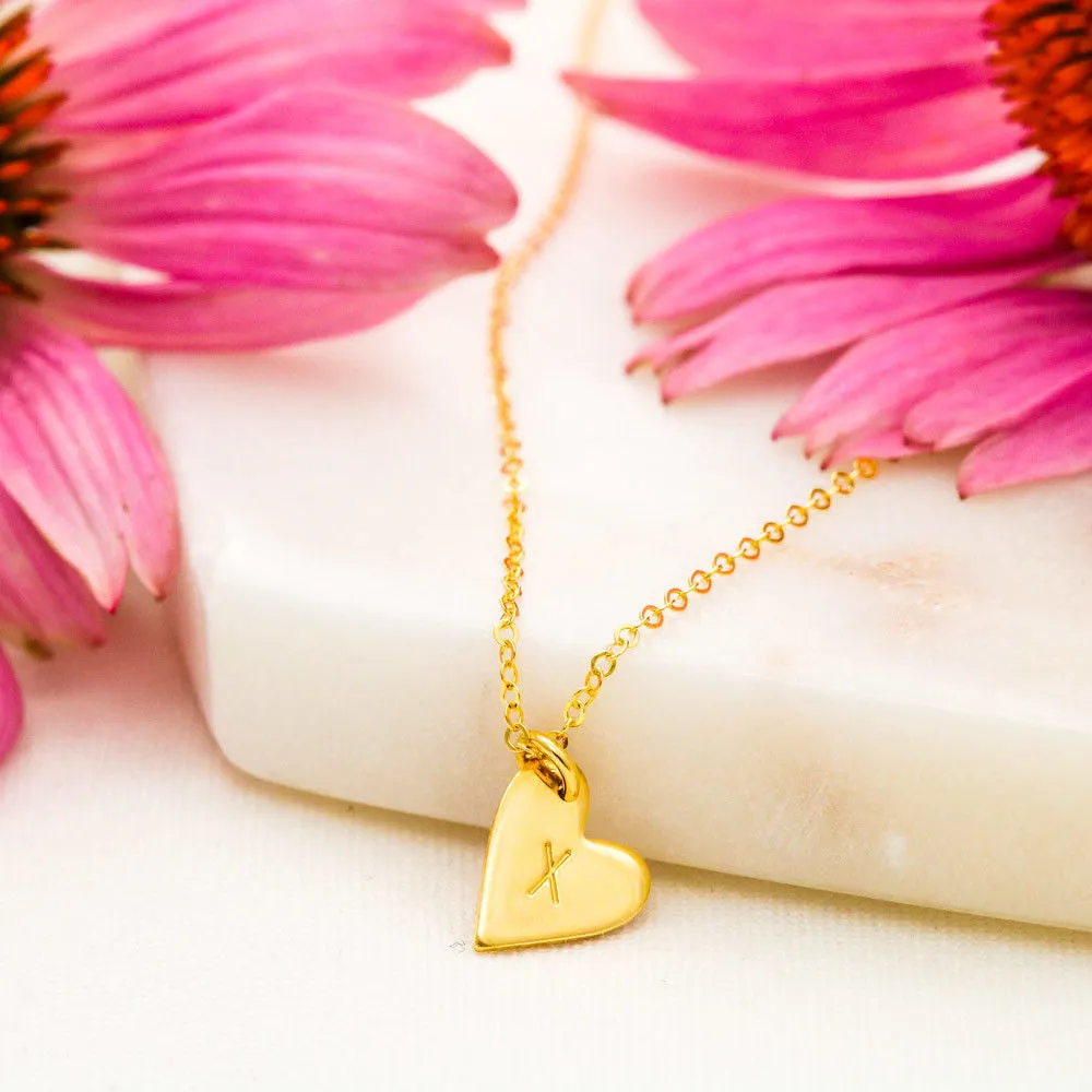 Always be your Player 2 Heart Charm Necklace