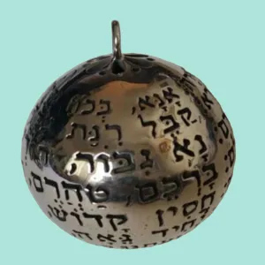 Amulet-ball Ana Be Coach Prayer Pendant / 72 of the Lord's name Silver 925 Solomon