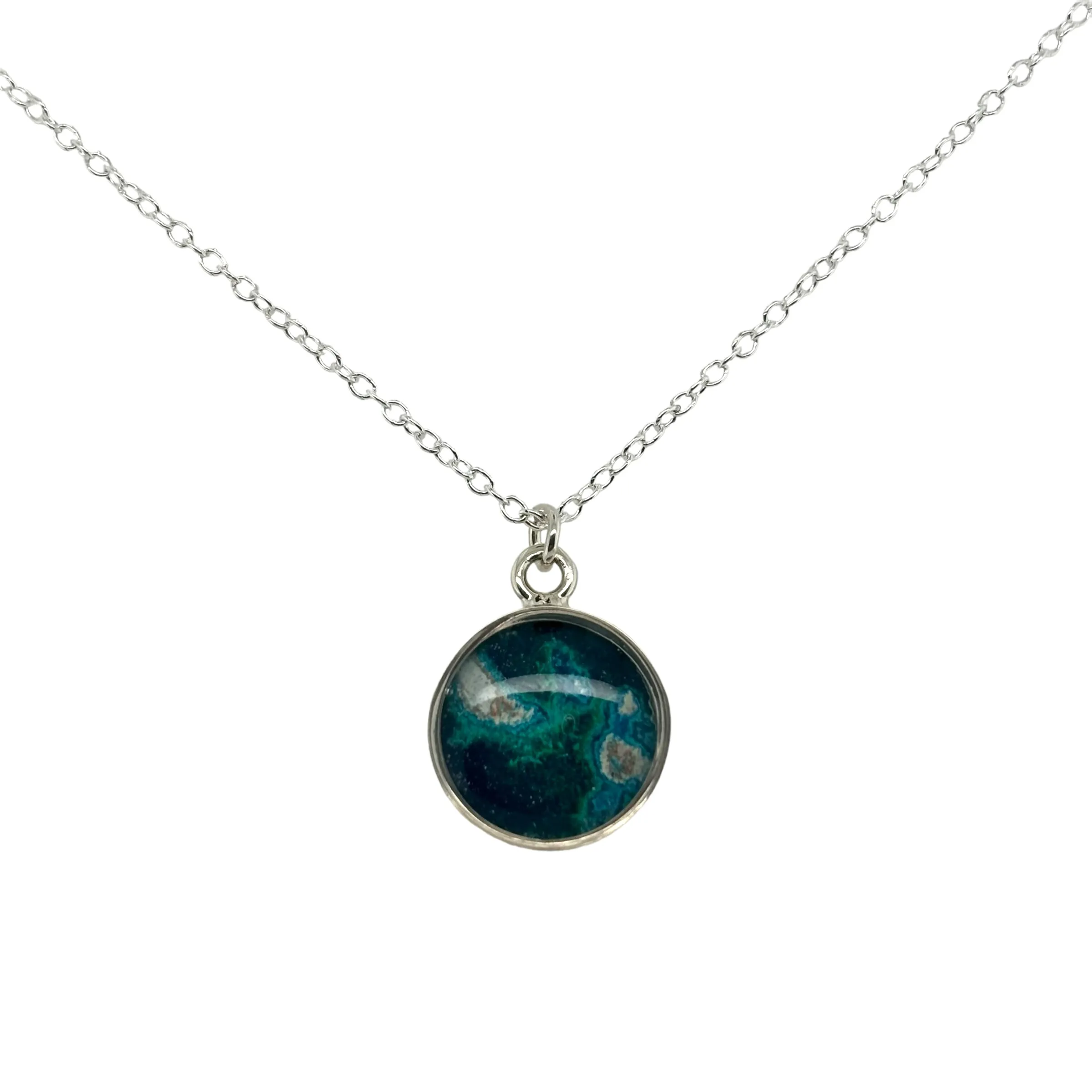Amy Necklace | Silver