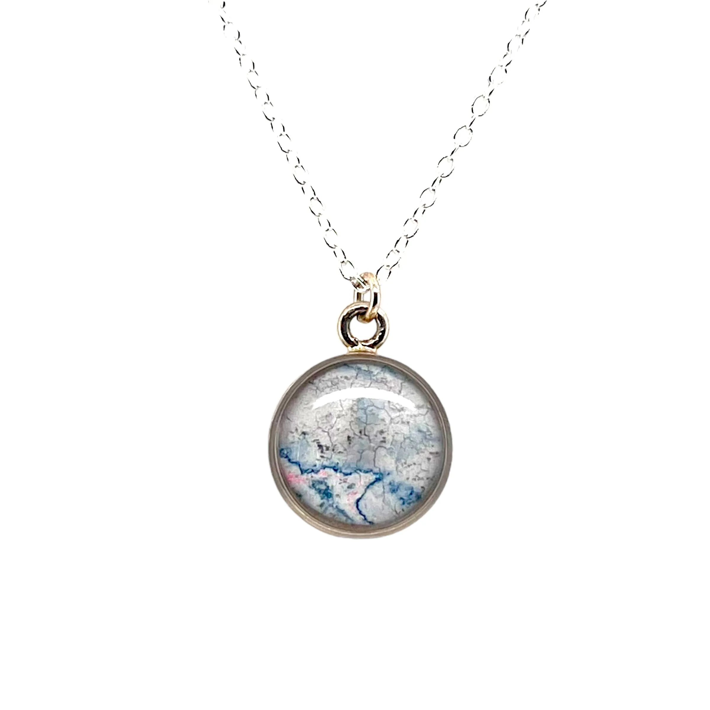 Amy Necklace | Silver