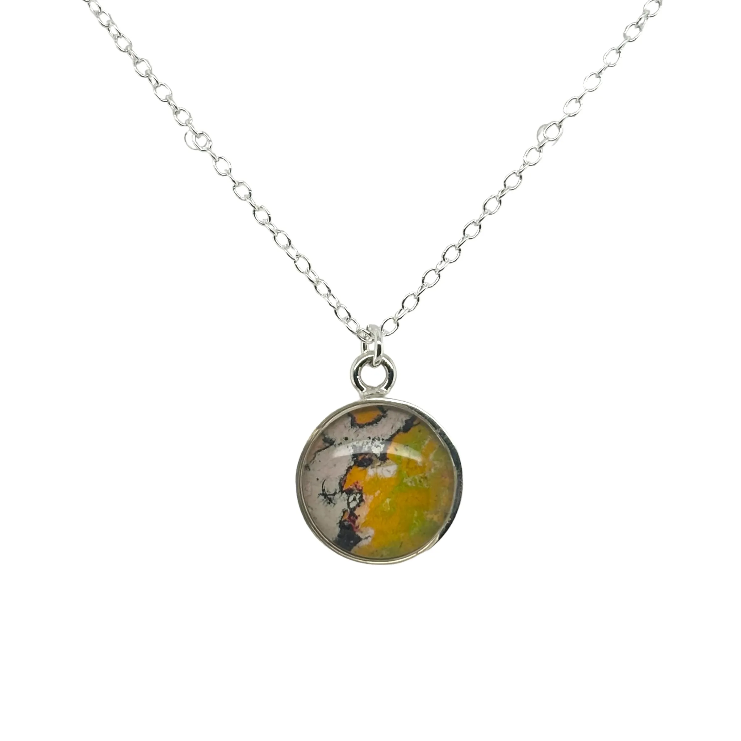 Amy Necklace | Silver
