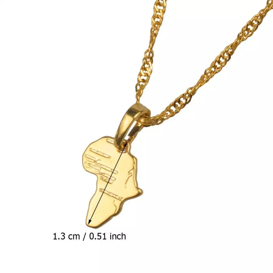 ankh necklace africa necklace and nefertiti necklace 3 piece set