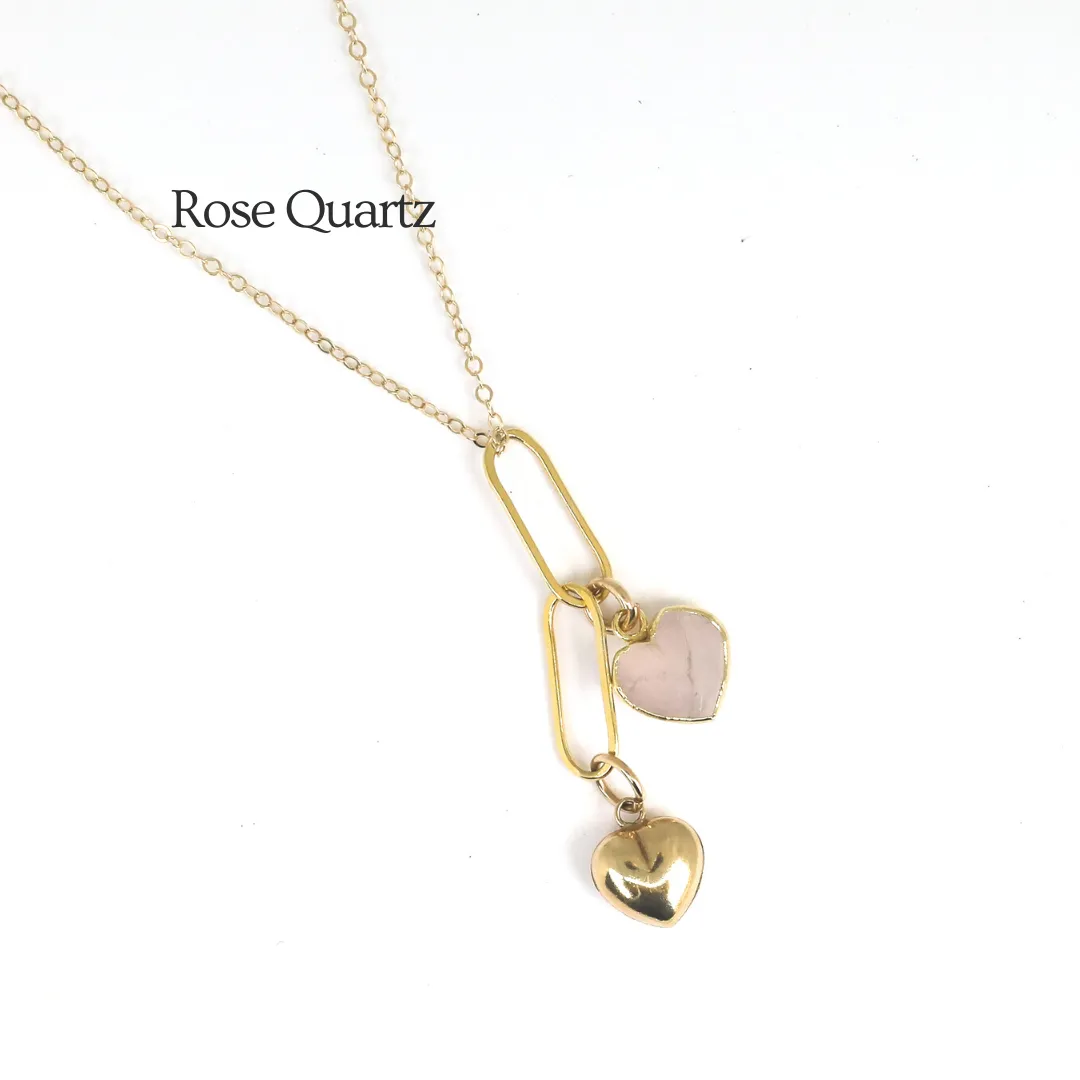 Annabelle Heart Charm Necklace