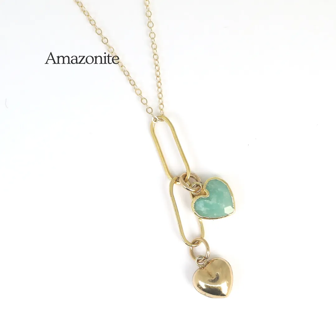 Annabelle Heart Charm Necklace