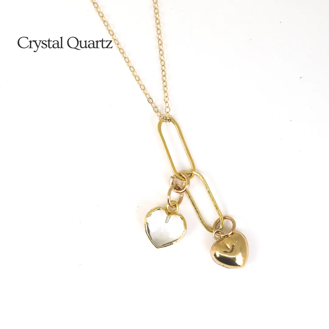 Annabelle Heart Charm Necklace