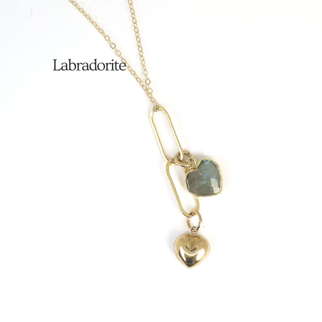Annabelle Heart Charm Necklace