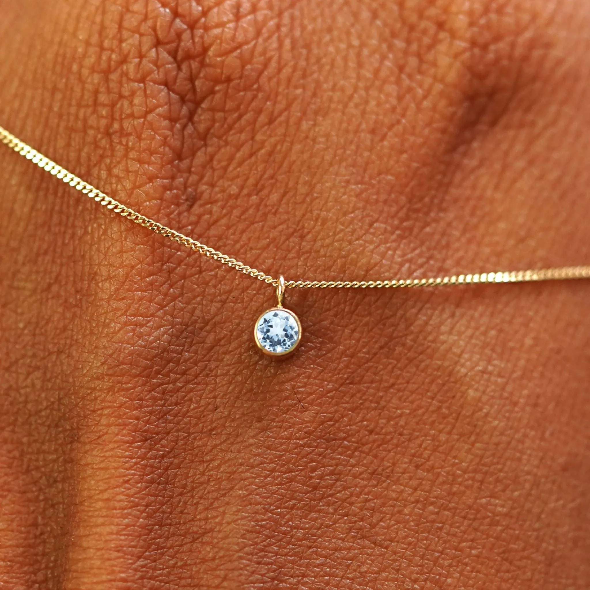 Aquamarine Necklace