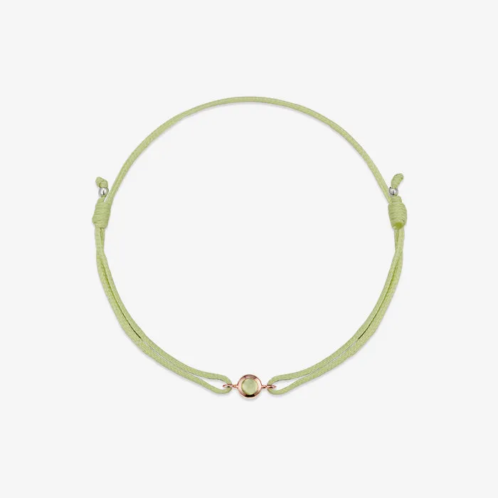 [August Birthstone] Debon D.D Gold Bracelet JDRBRWS038D