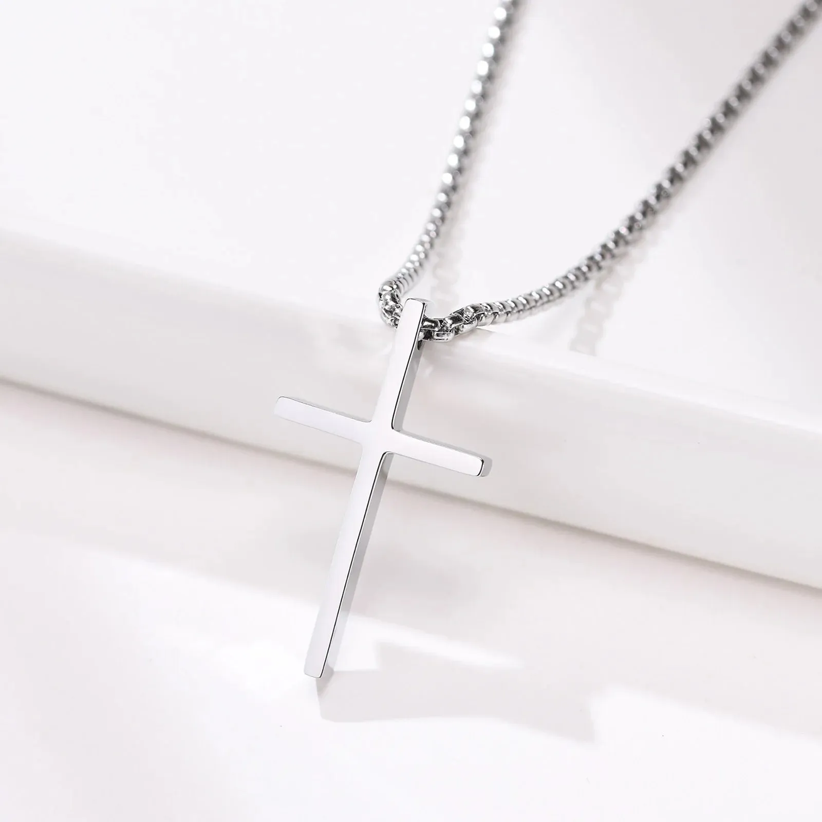 Basic Simple Cross Necklace