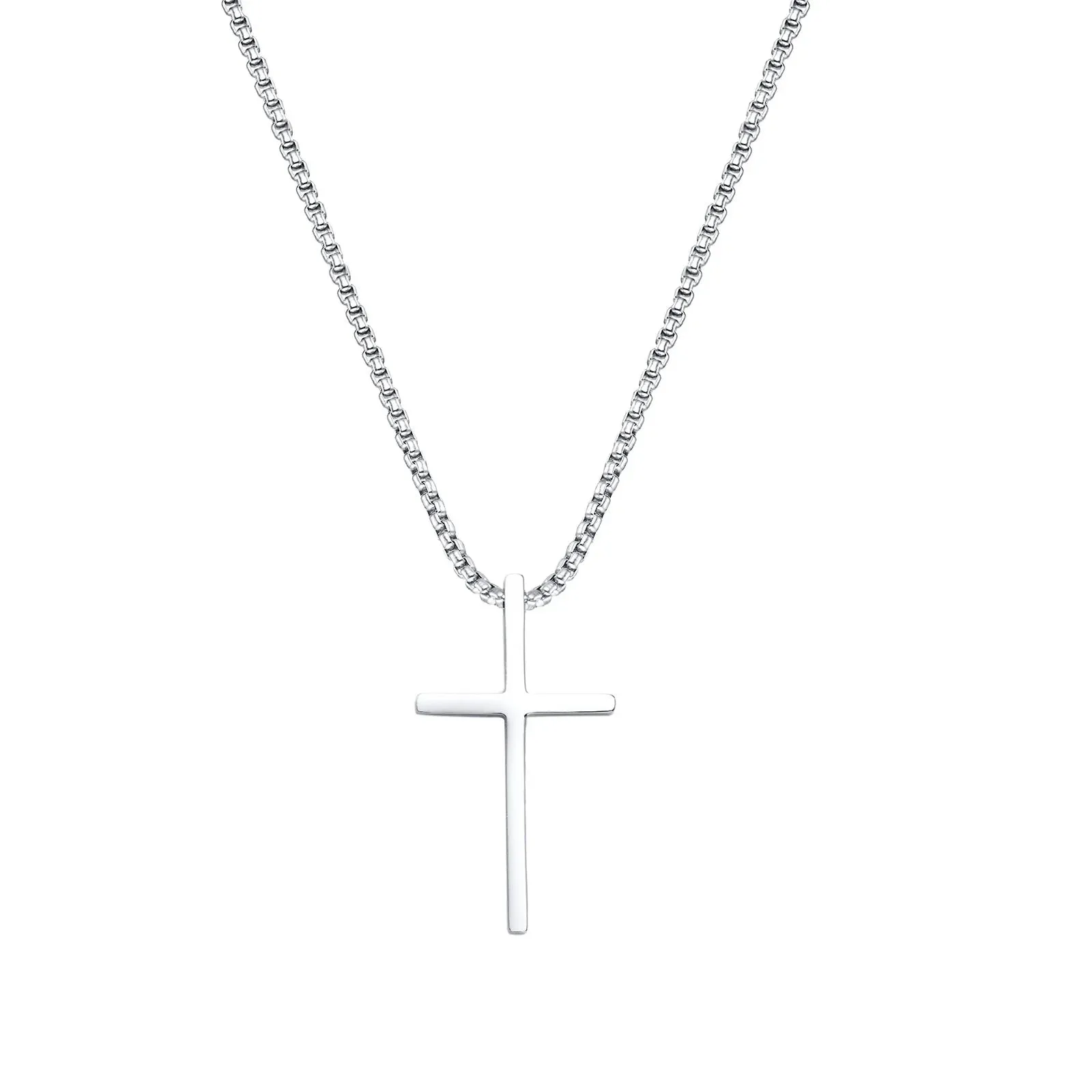 Basic Simple Cross Necklace
