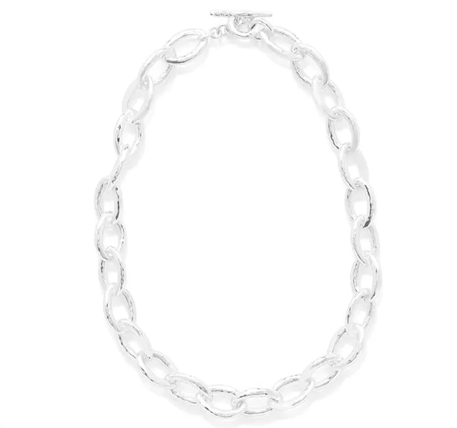 Bastille Necklace in Sterling Silver
