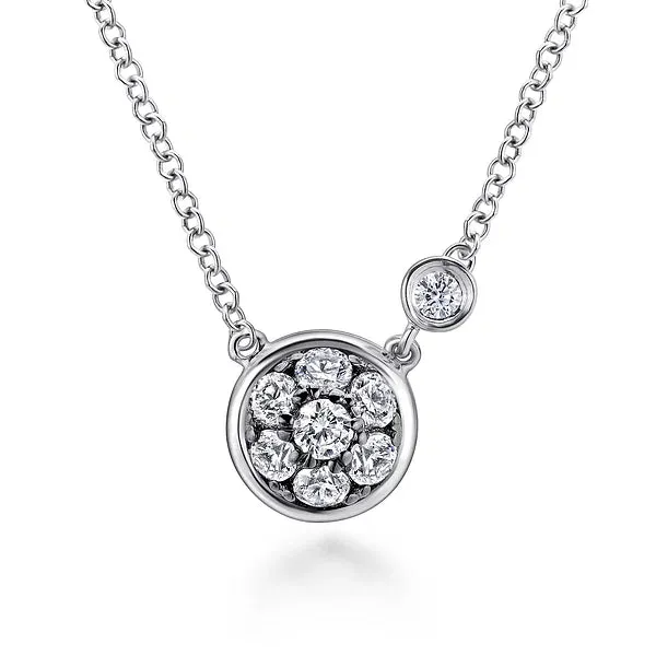 Birthstone & Diamond Necklace