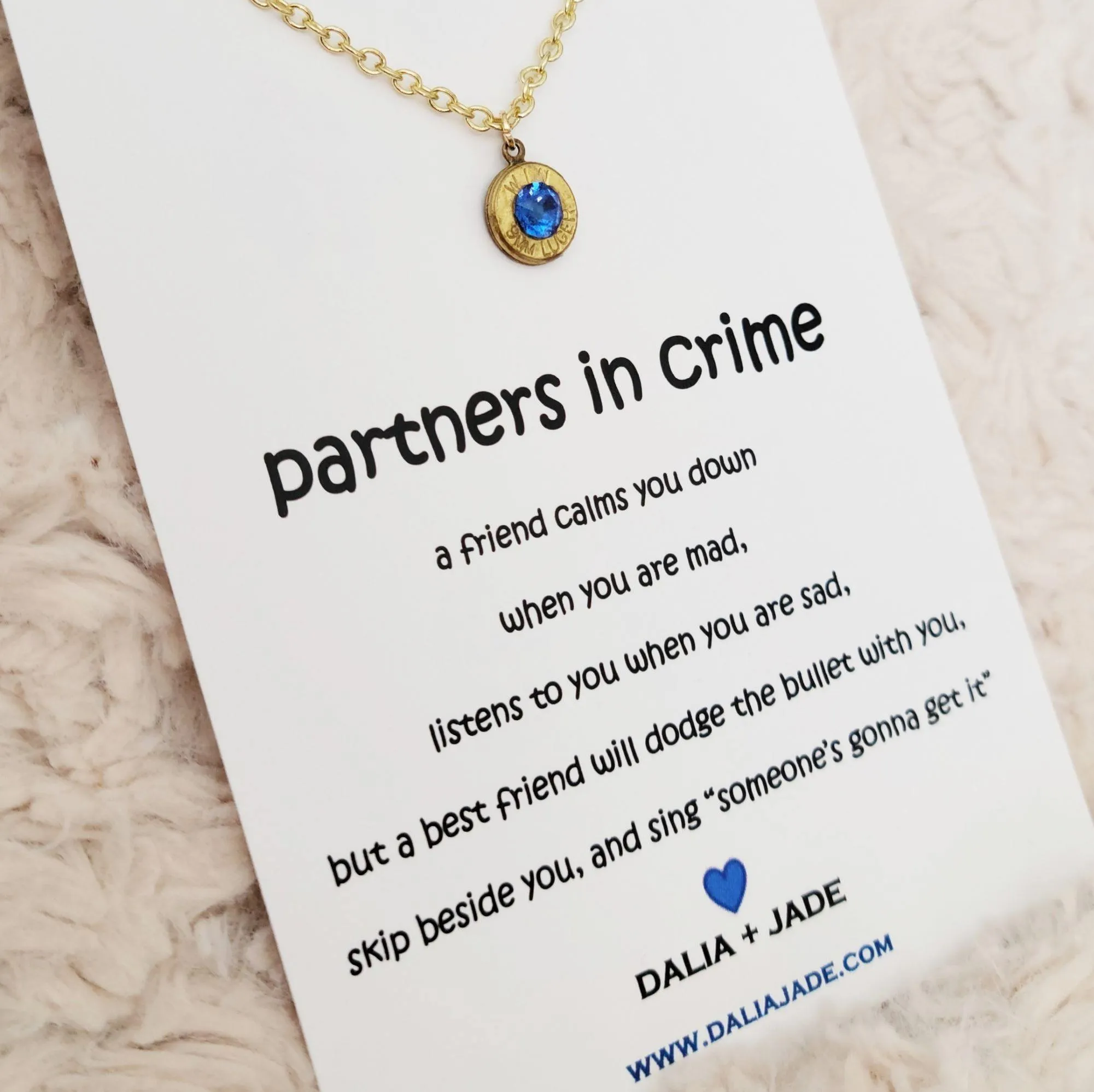 Birthstone Bullet Earrings & Necklaces with Swarovski Crystals