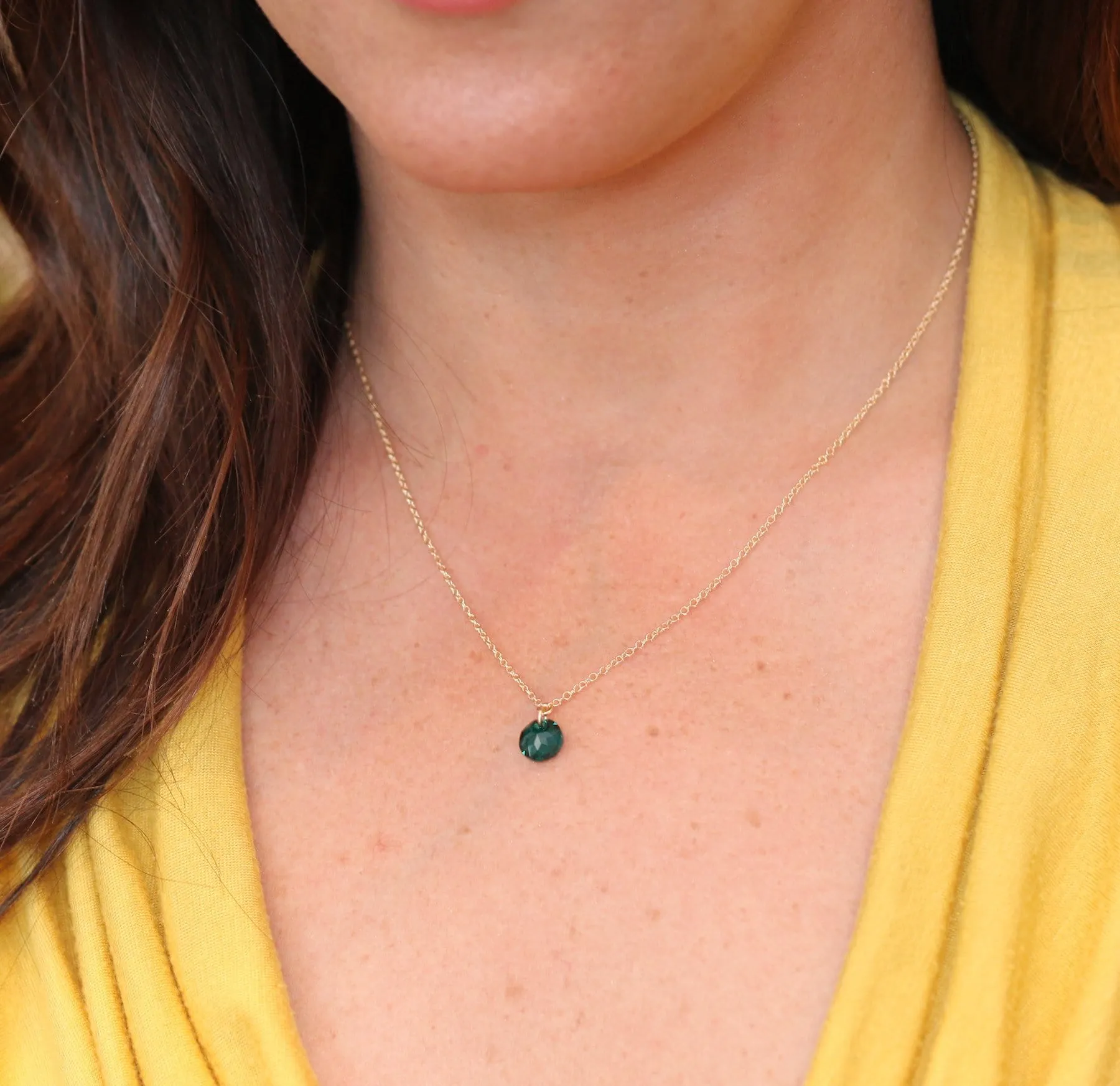 Birthstone Crystal Necklace