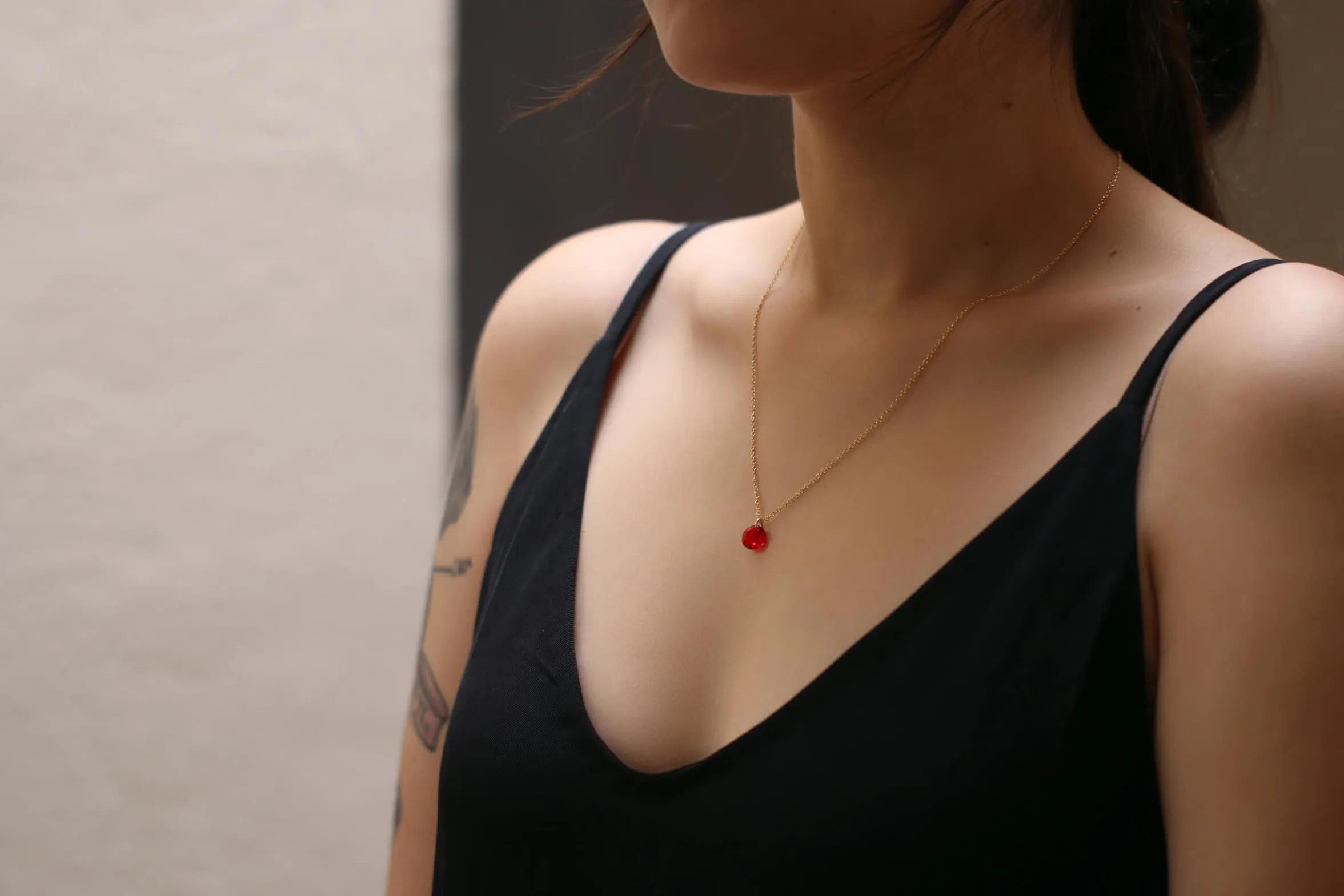 Birthstone Crystal Necklace