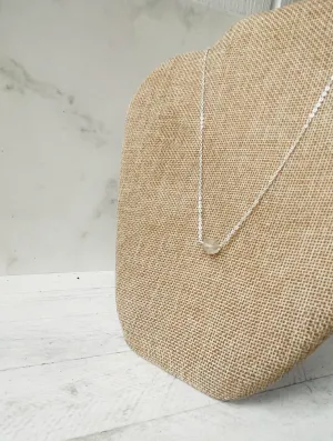 Birthstone Necklace - April - Herkimer Diamond