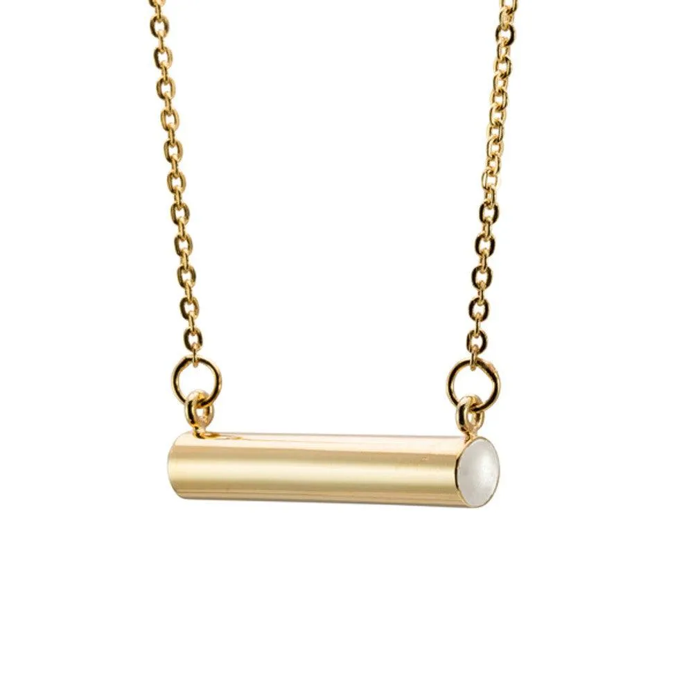 Birthstone Necklace Gold