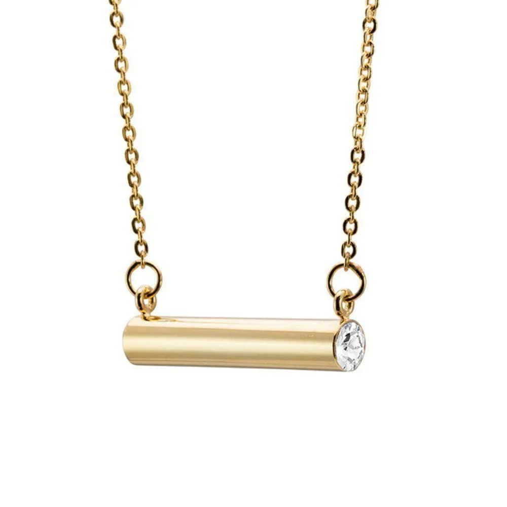 Birthstone Necklace Gold