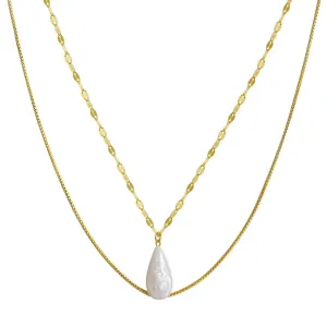 Bohemian Pearl Necklace
