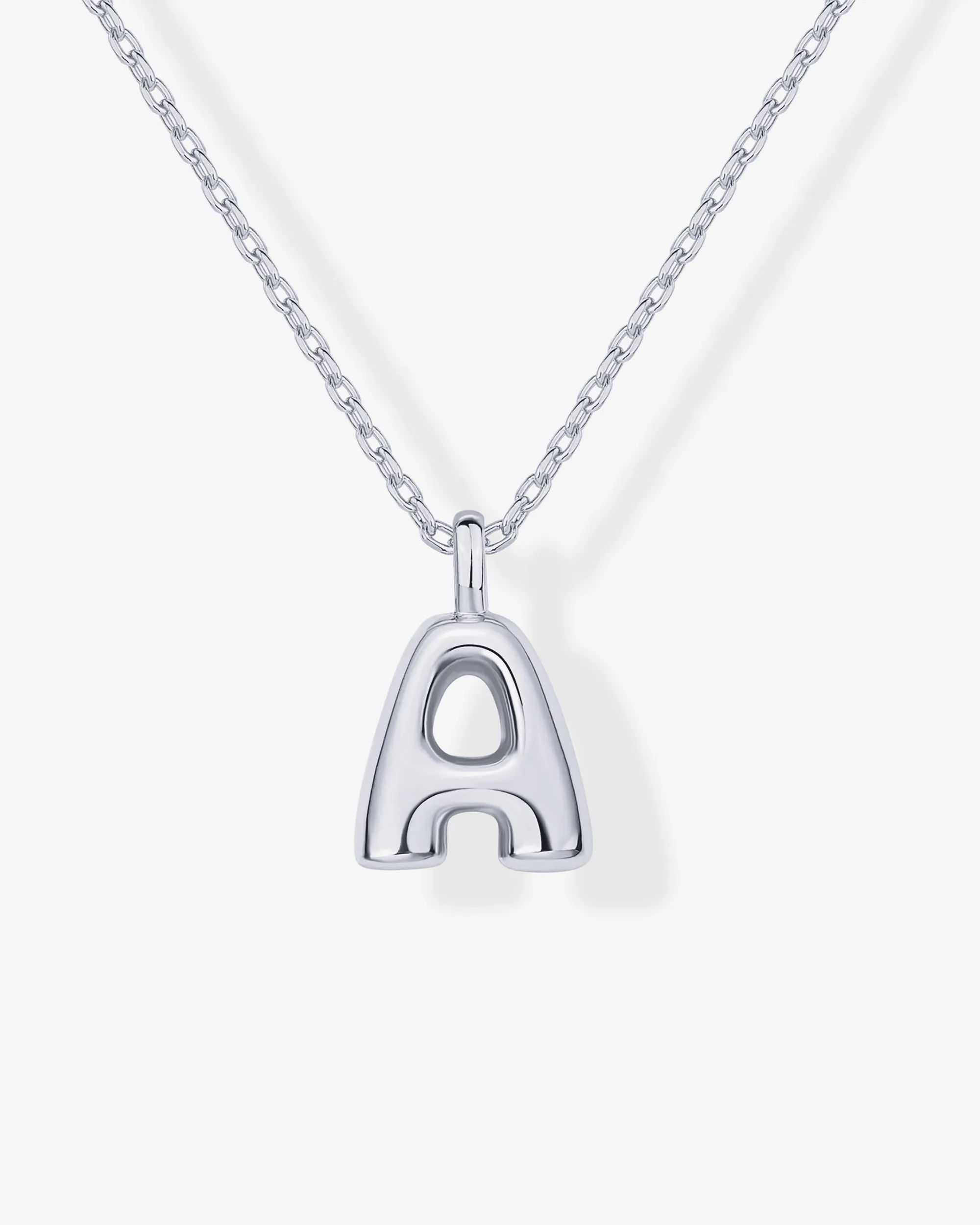 Bubble Initial Pendant