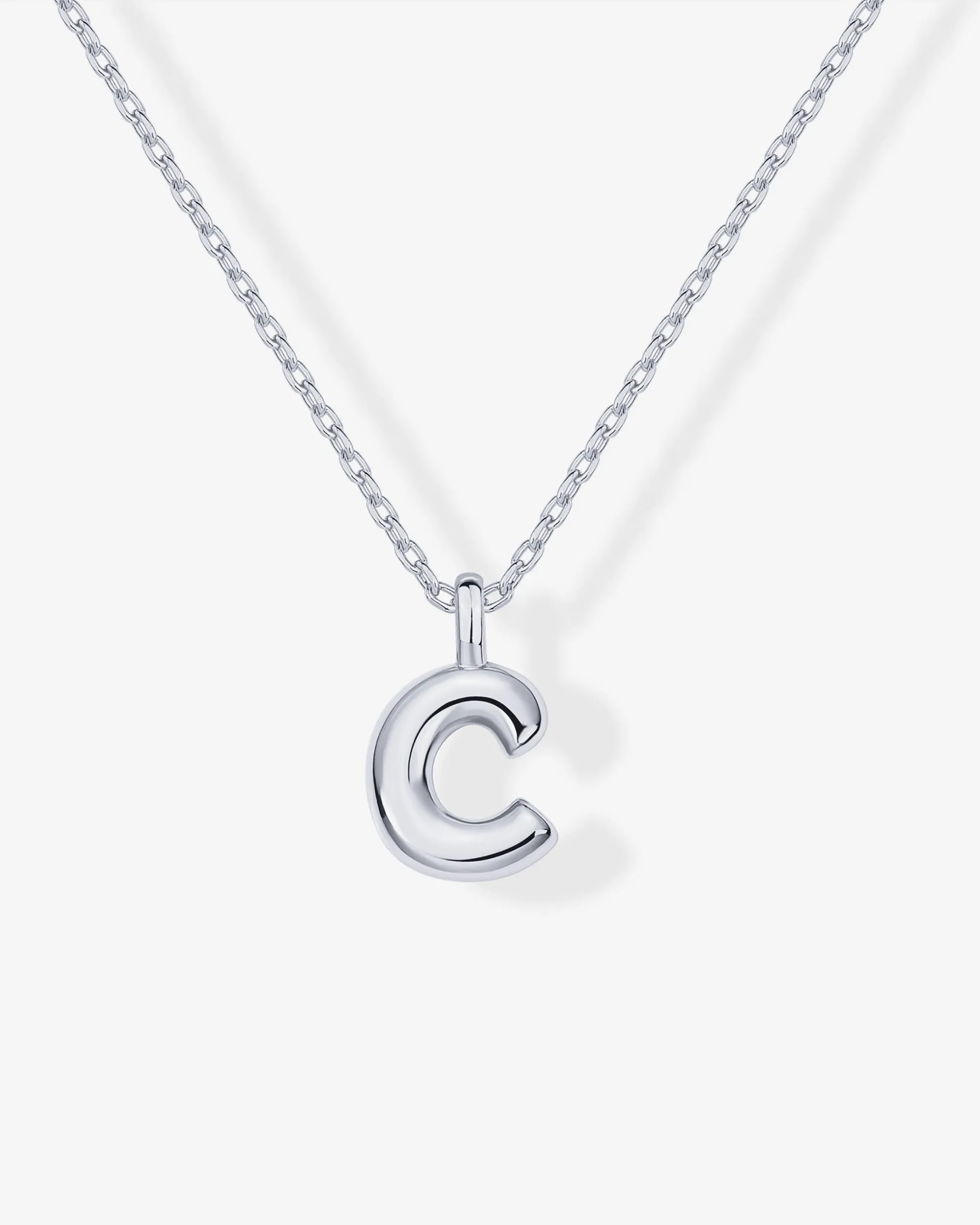 Bubble Initial Pendant