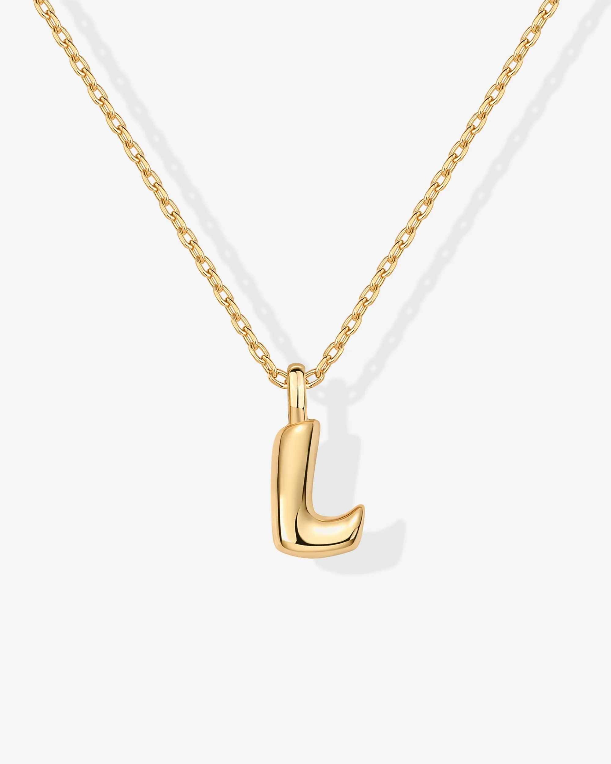 Bubble Initial Pendant