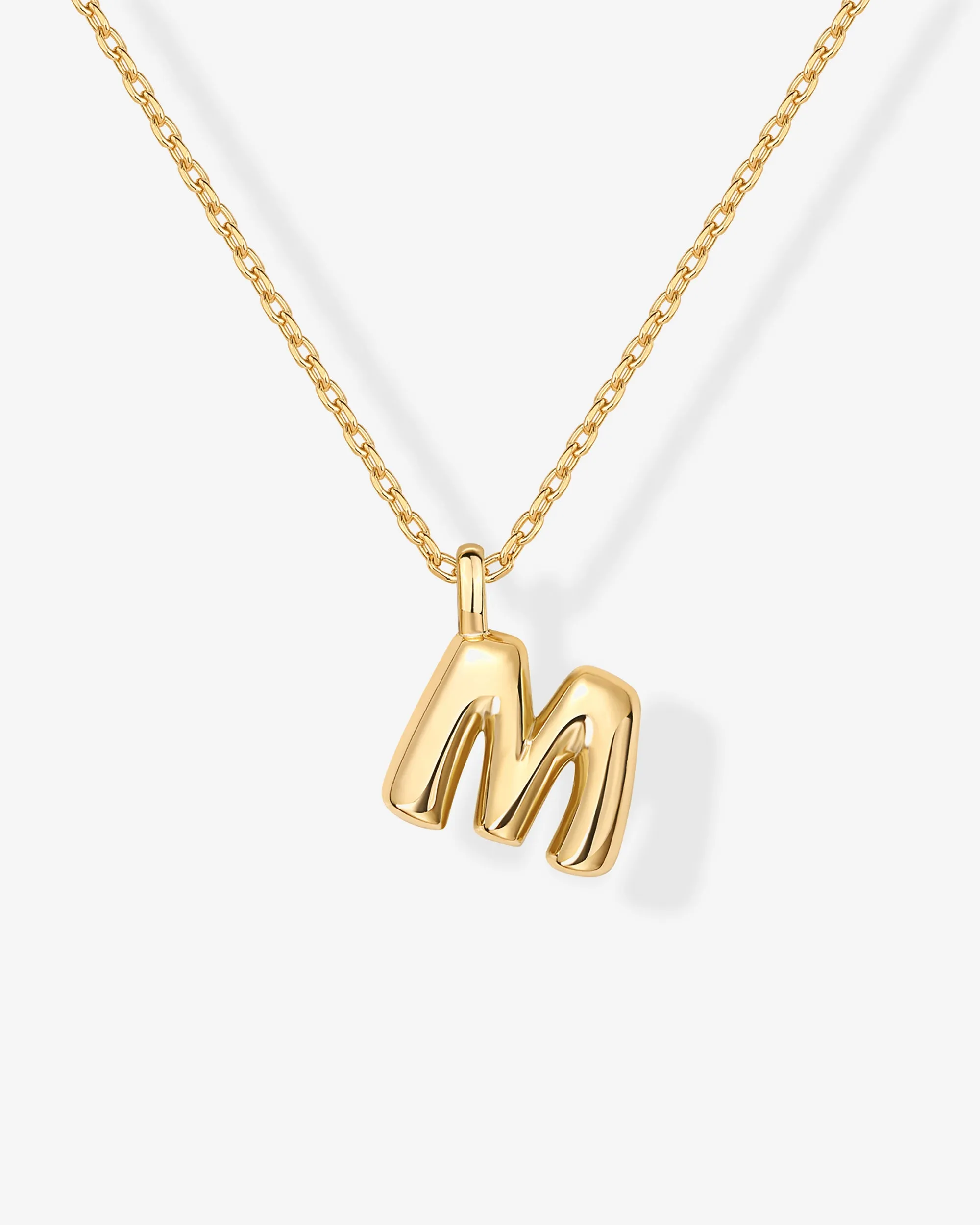 Bubble Initial Pendant