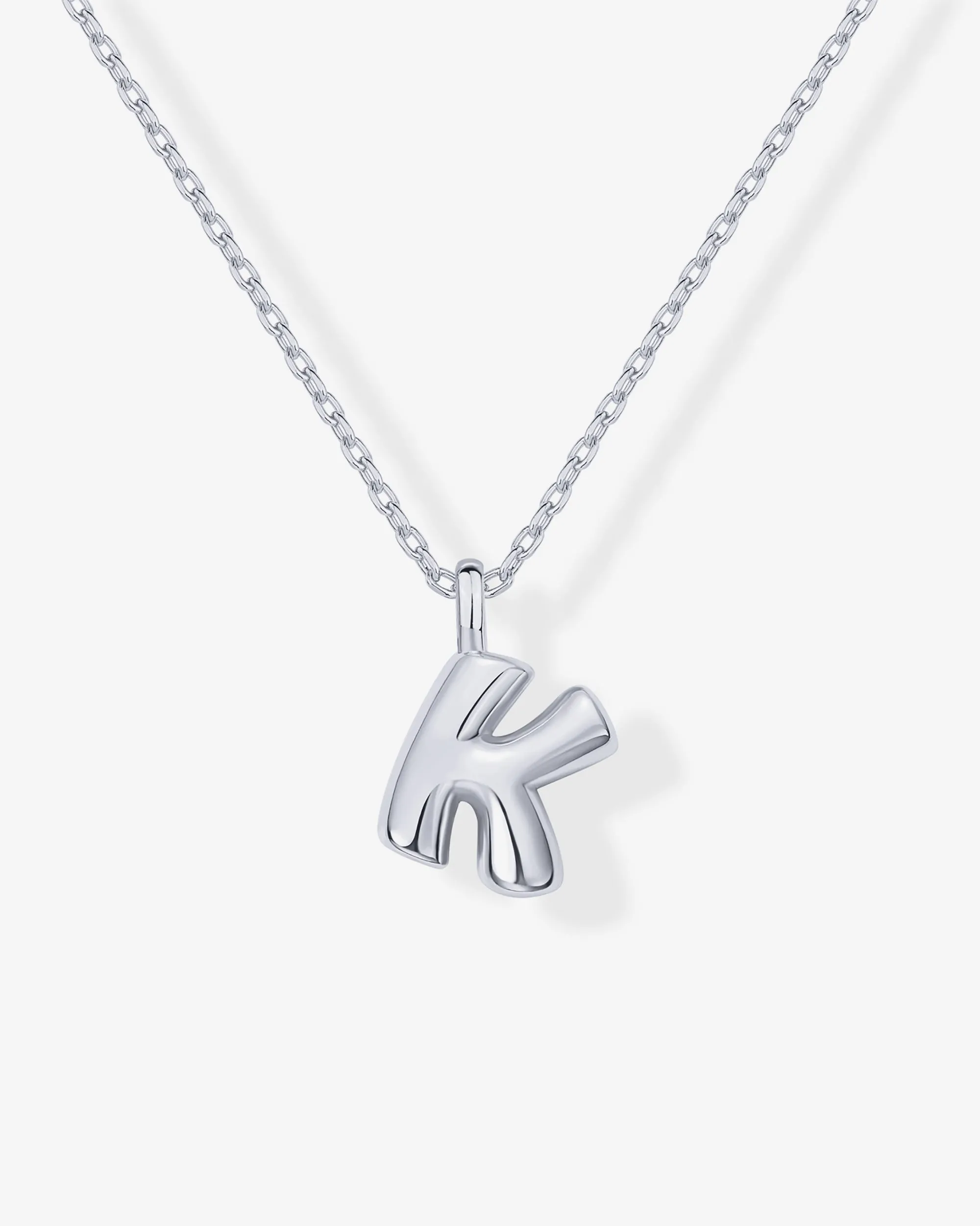 Bubble Initial Pendant