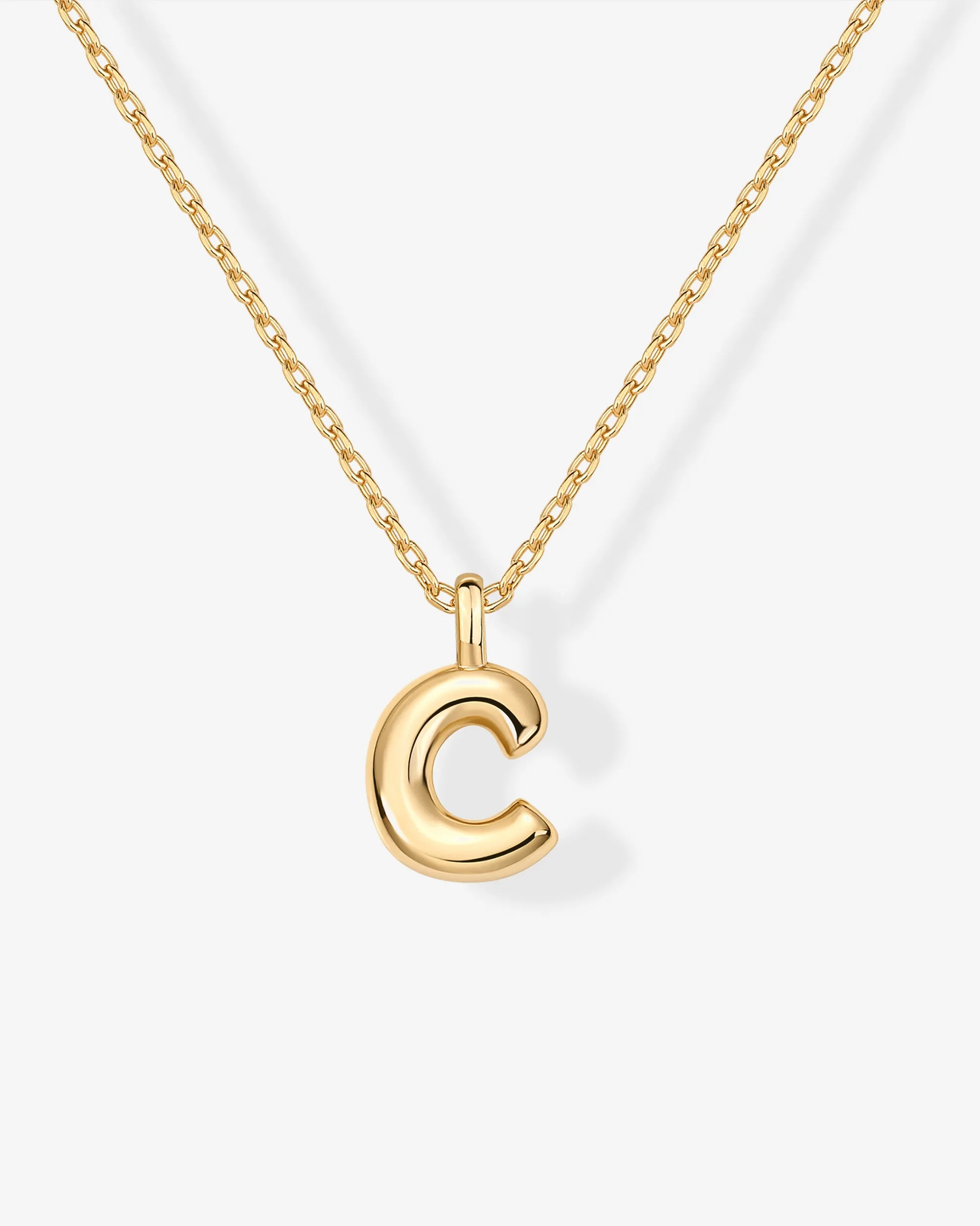 Bubble Initial Pendant