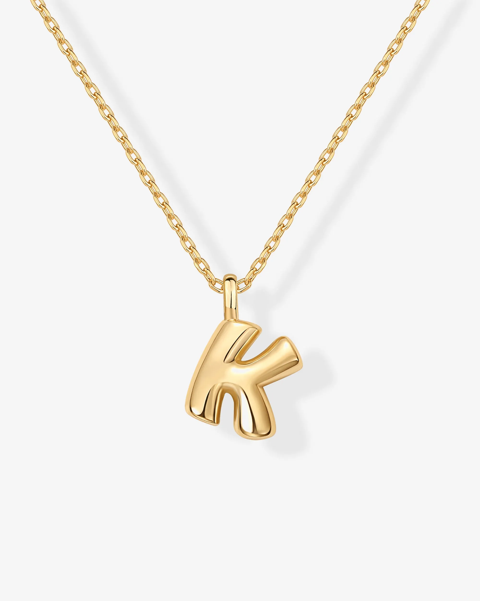 Bubble Initial Pendant